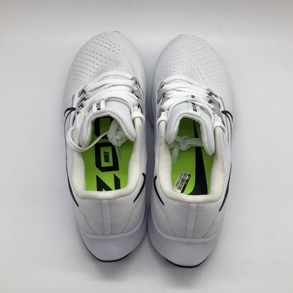 Nike Air Zoom Pegasus 38 Shoes Men's White Black (CW7356-100) - Picture 5 of 5